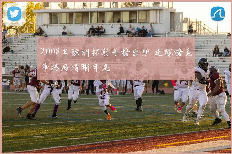 2008年欧洲杯射手榜出炉 进球榜竞争格局清晰可见